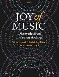 Joy of Music Flute and Piano Book cover Thumbnail